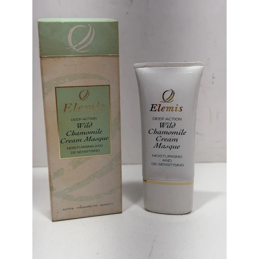 Elemis Deep Action Wild Chamomile Cream Masque Moisturising 1.7oz‎ New vintage
